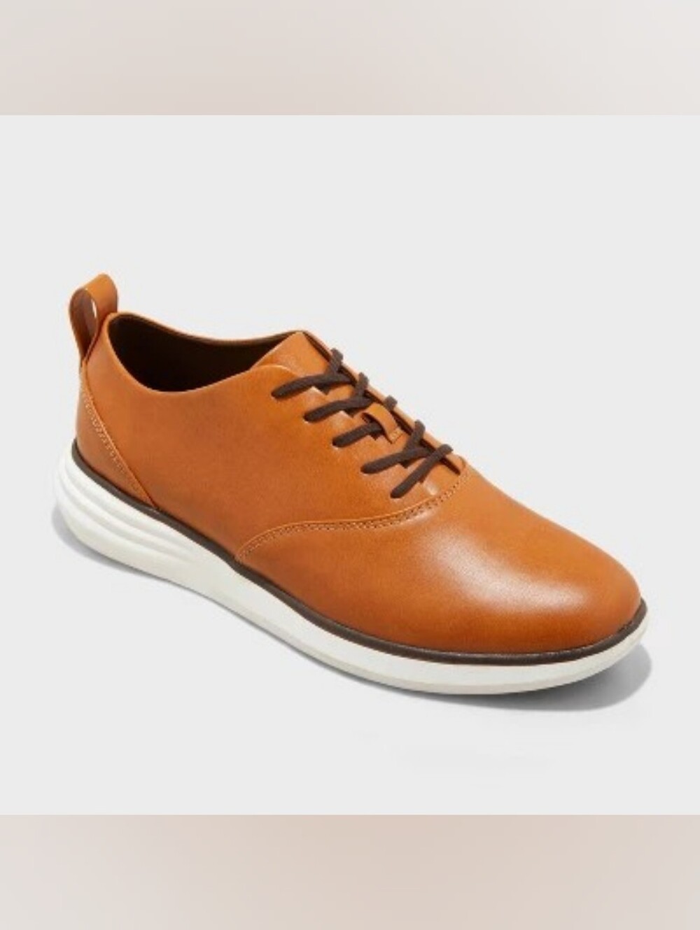Goodfellow & Co Men's Luis Hybrid Oxford Sneakers Cognac Brown Shoes. New Target